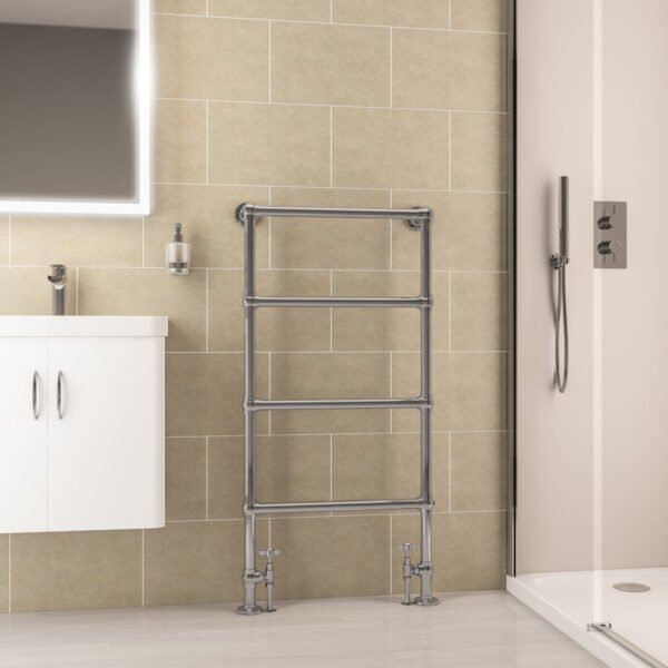 Eastbrook Windrush Heated Towel Rail Chrome - Image 5