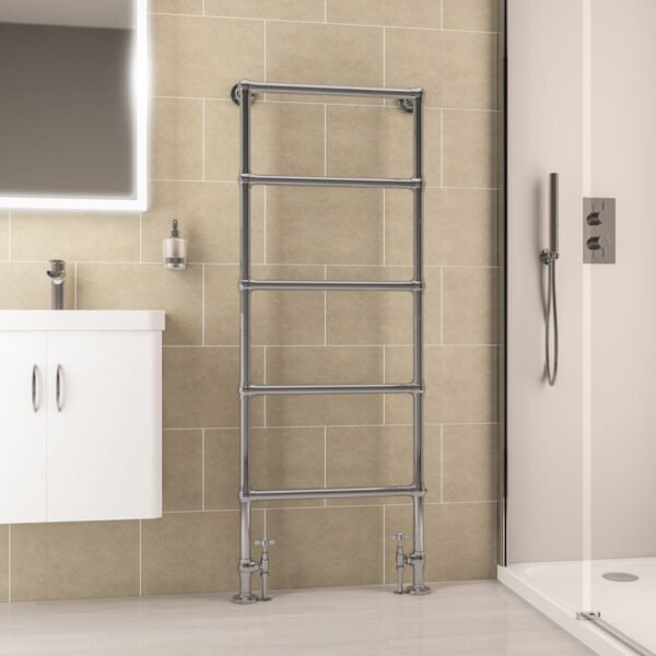 Eastbrook Windrush Heated Towel Rail Chrome - Image 7