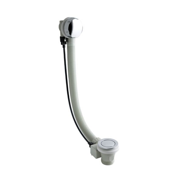 Eastbrook Luxury Overflow Bath Filler With Waste Chrome