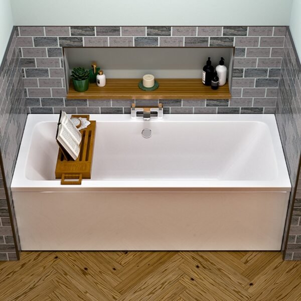 Eastbrook Portland Beauforte Double Ended Bath No TH White - Image 3