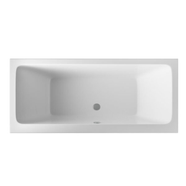 Eastbrook Portland Beauforte Double Ended Bath No TH White