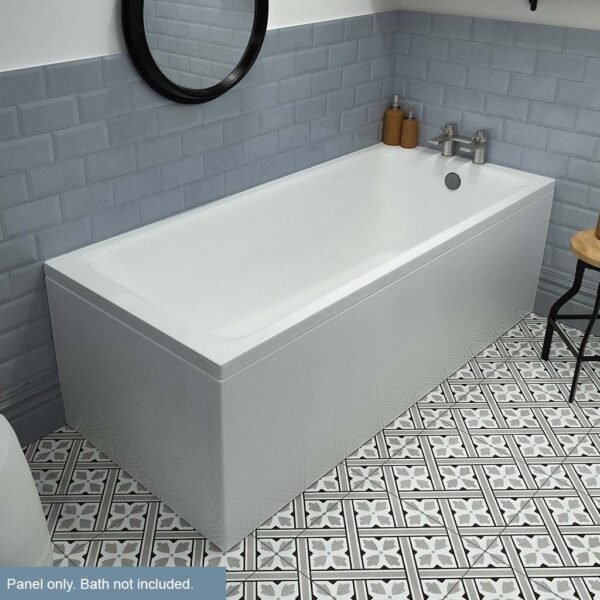 Eastbrook Beauforte Reinforced Bath End Panel White