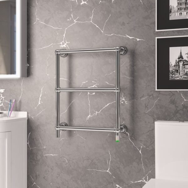 Eastbrook Kennet Dry Element Electric Towel Rail Chrome - Image 3