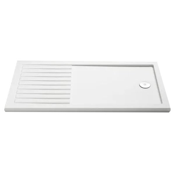 Eastbrook Vantage Plan D Walk In Shower Tray White