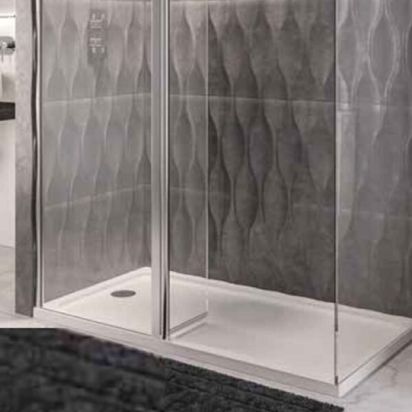 Eastbrook Vantage Easy Clean Flipper Shower Panel 8mm Glass 2000mm x 300mm