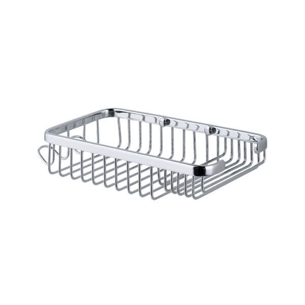 Eastbrook Rectangular Shower Basket 265mm Wide Chrome
