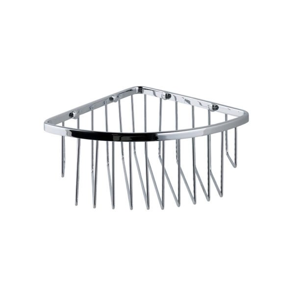 Eastbrook Corner Shower Basket 205mm Wide Chrome