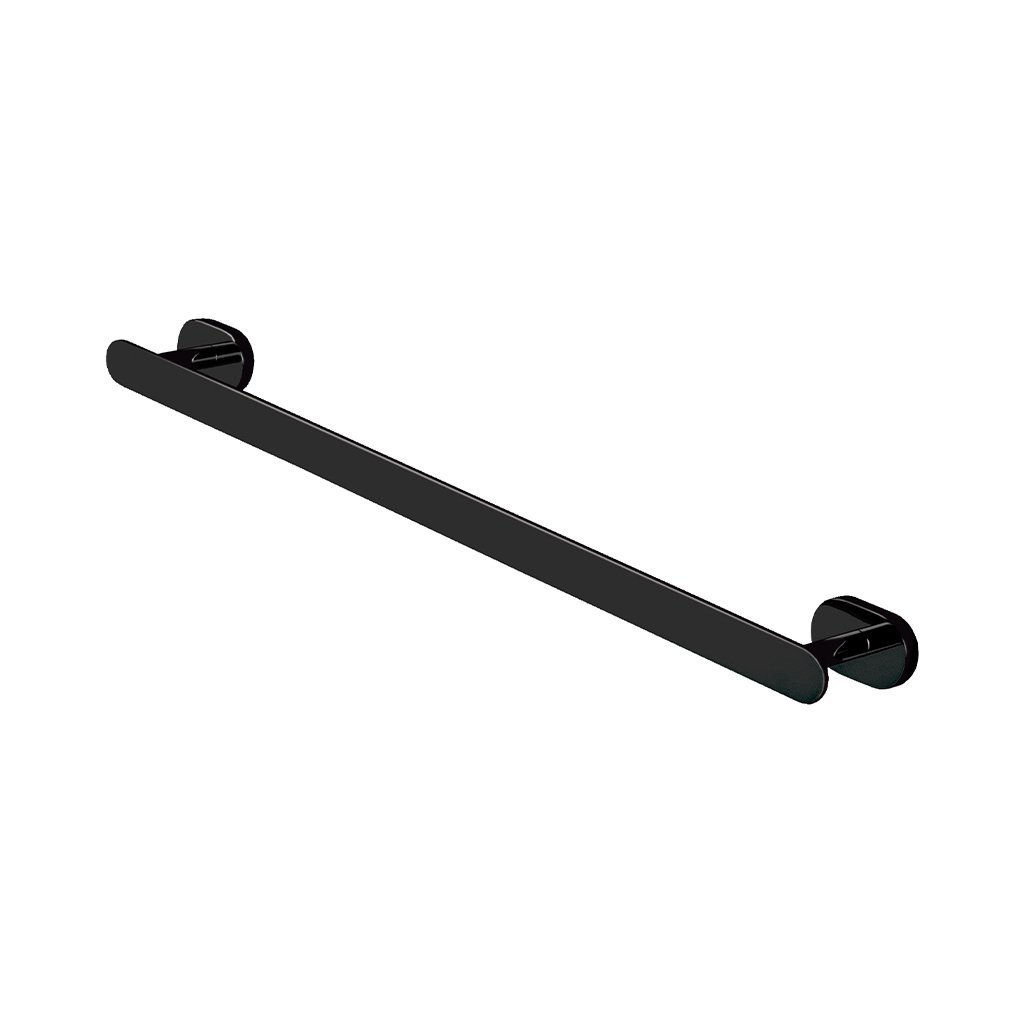 Eastbrook Salerno Single Towel Rail Matt Black