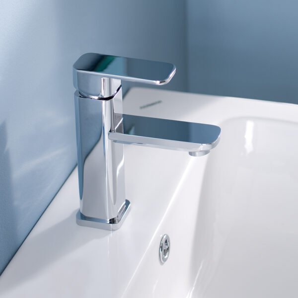 Eastbrook Prado 650 Mono Basin Mixer Tap With Click Waste Chrome - Image 3