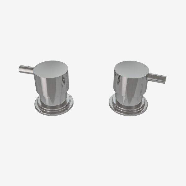 Eastbrook Side Valve Lever Handles For Bath Filler Taps Chrome
