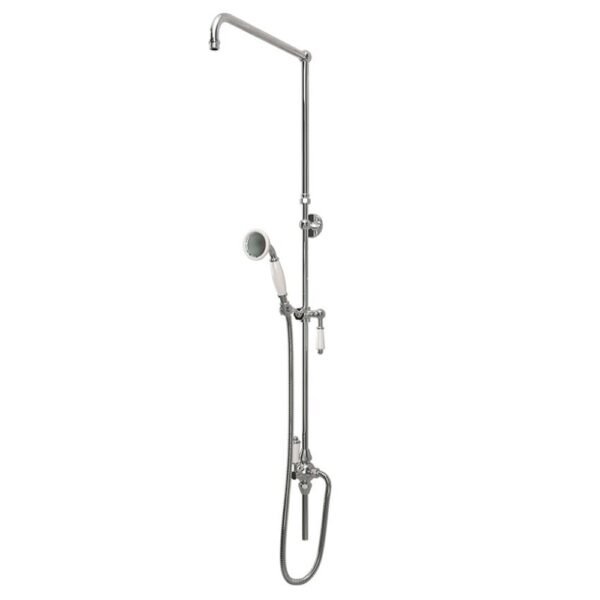 Eastbrook Stratford Traditional Riser Kit With Diverter And Shower Kit Chrome