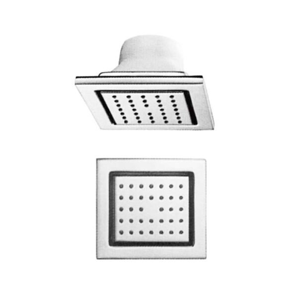 Eastbrook 5" Concealed Square Body Jet Chrome