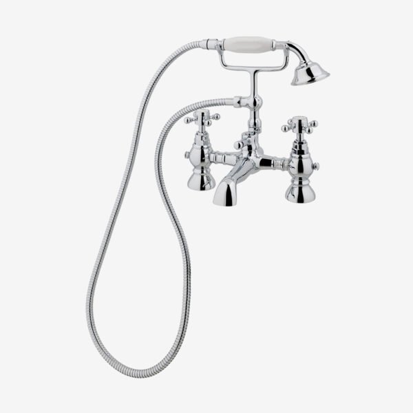 Eastbrook Portobello Bath Shower Mixer Tap With Kit Chrome