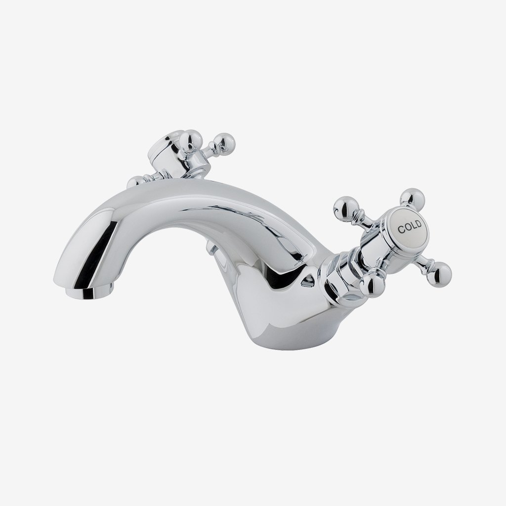 Eastbrook Portobello Mono Basin Mixer Tap With Click Waste Chrome