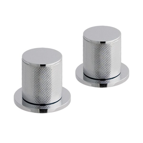 Eastbrook Prado Cylinder Side Valves Pair Chrome
