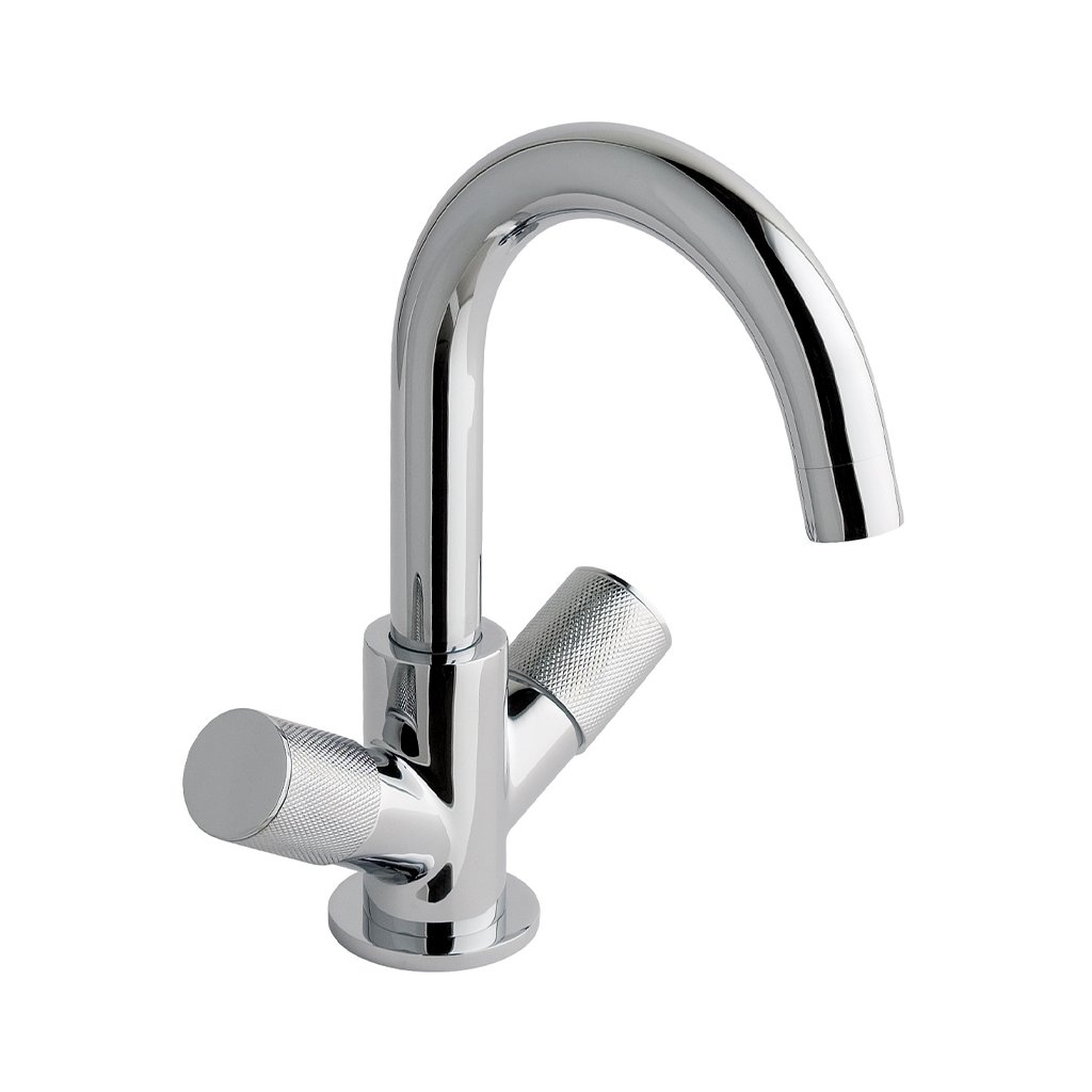 Eastbrook Prado Cylinder Mono Basin Mixer Tap With Waste Chrome