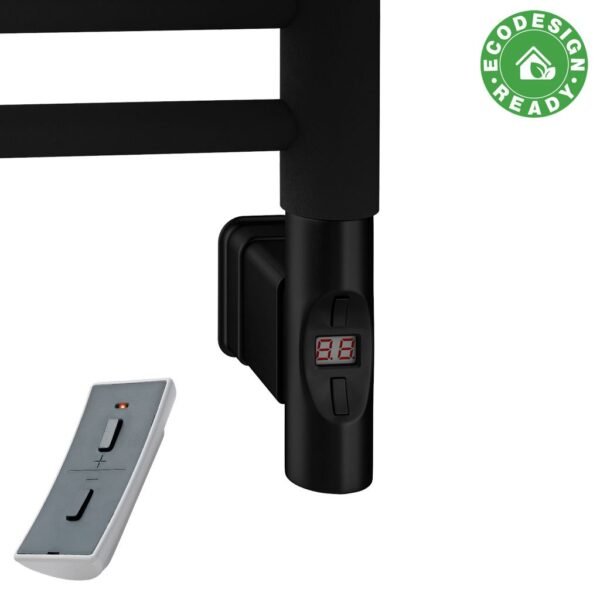 Eastbrook Type F Heating Element With Round Cap Matt Black