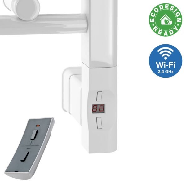 Eastbrook Type F Wi Fi Heating Element With D Shape Cap Gloss White