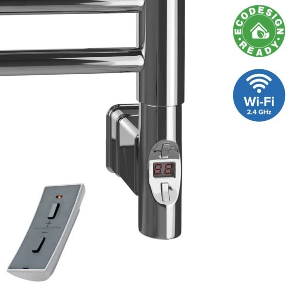 Eastbrook Type F Wi Fi Heating Element With Round Cap Chrome