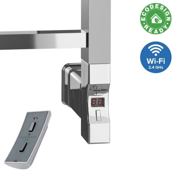 Eastbrook Type F Wi Fi Heating Element With Square Cap Chrome