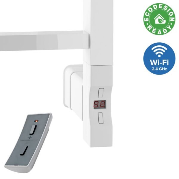 Eastbrook Type F Wi Fi Heating Element With Square Cap Gloss White