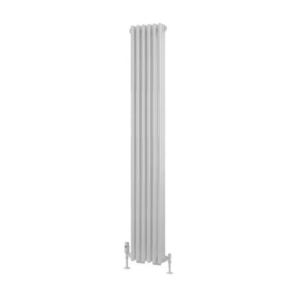 Eastbrook Rivassa 3 Column Designer Radiator White - Image 15