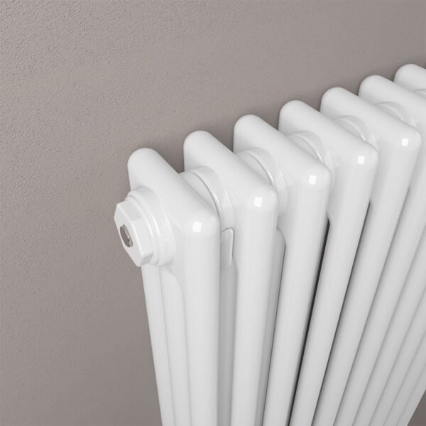 Eastbrook Rivassa 3 Column Designer Radiator White - Image 19