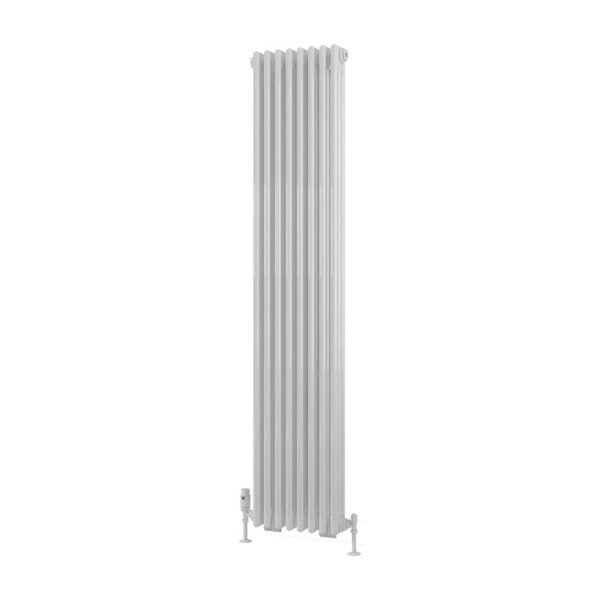 Eastbrook Rivassa 3 Column Designer Radiator White - Image 16