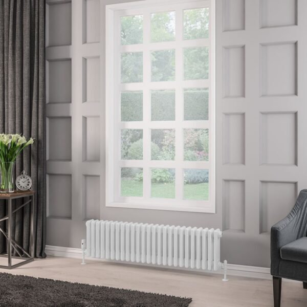 Eastbrook Rivassa 3 Column Designer Radiator White