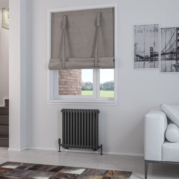 Eastbrook Rivassa 2 Column Designer Radiator Matt Anthracite - Image 9