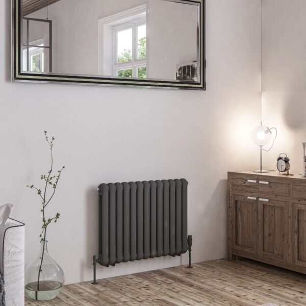 Eastbrook Rubano Designer Radiator Matt Anthracite - Image 5