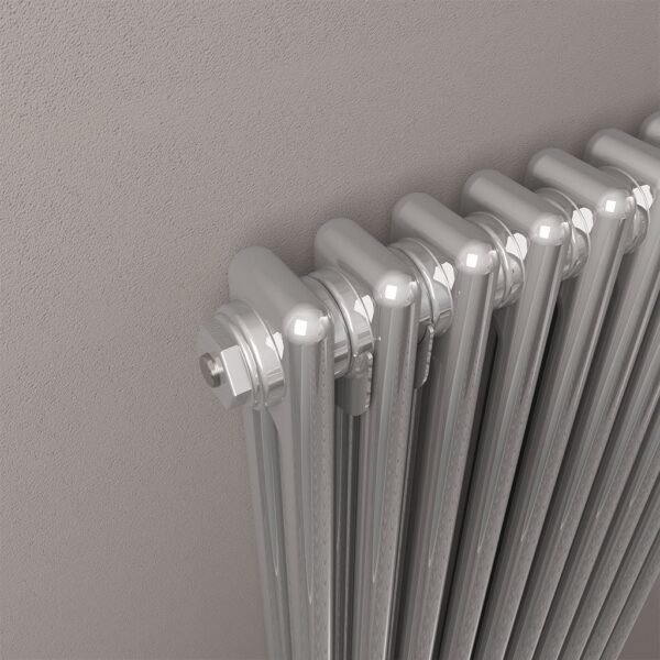 Eastbrook Rivassa 2 Column Designer Radiator Chrome Effect - Image 15