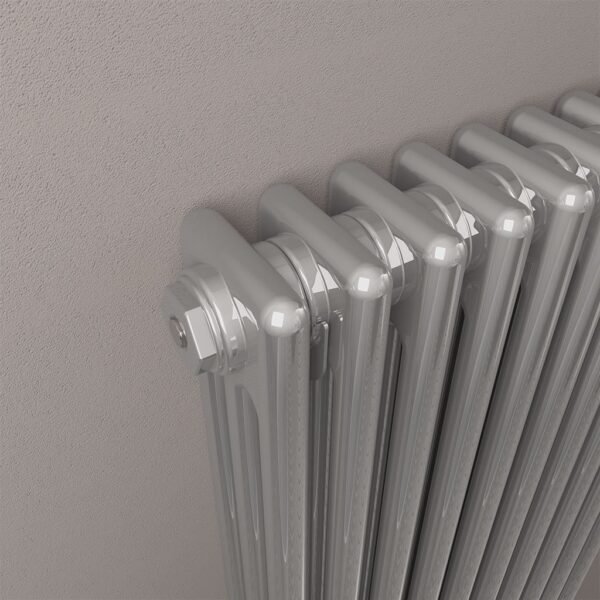 Eastbrook Rivassa 3 Column Designer Radiator Chrome Effect - Image 8