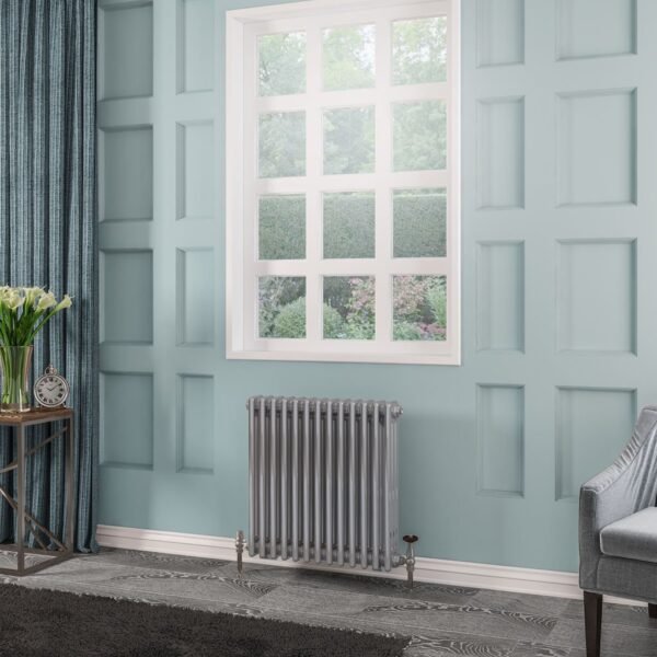 Eastbrook Rivassa 3 Column Designer Radiator Chrome Effect