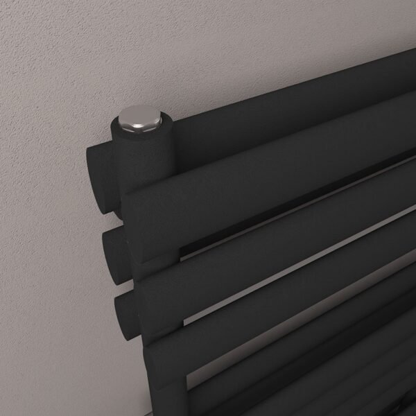 Eastbrook Tunstall Double Designer Heated Towel Rail Matt Black - Image 9