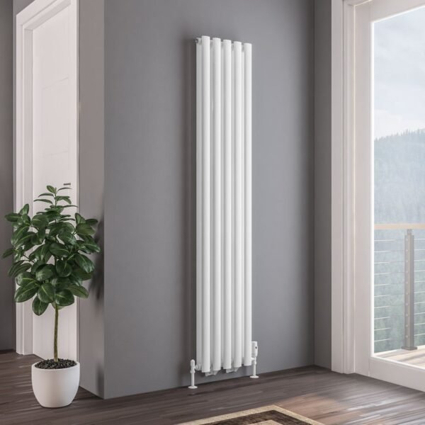 Eastbrook Tunstall Double Designer Radiator Matt White - Image 5