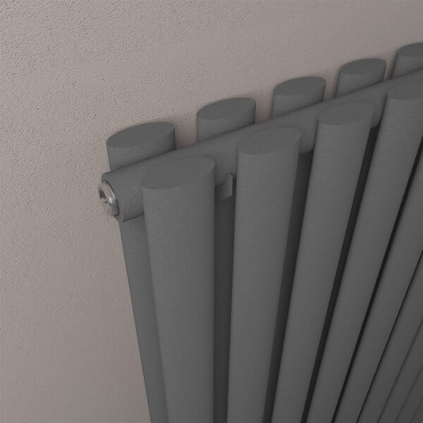 Eastbrook Tunstall Double Designer Radiator Matt Anthracite - Image 8
