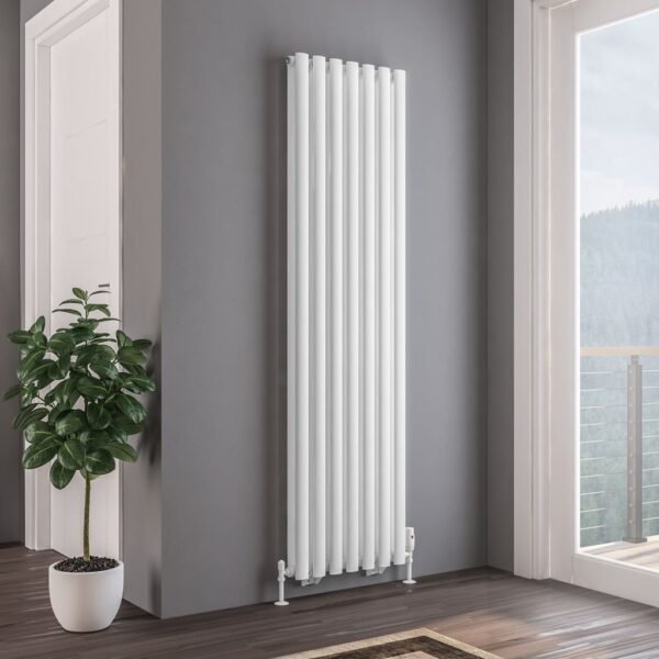 Eastbrook Tunstall Double Designer Radiator Matt White - Image 6