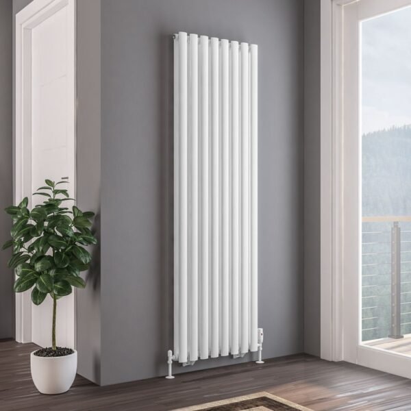 Eastbrook Tunstall Double Designer Radiator Matt White - Image 7