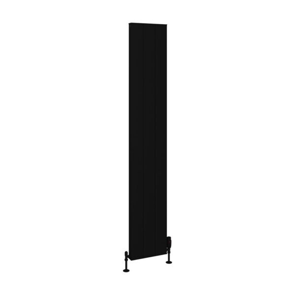 Eastbrook Vesima Aluminium Designer Radiator Matt Black - Image 9