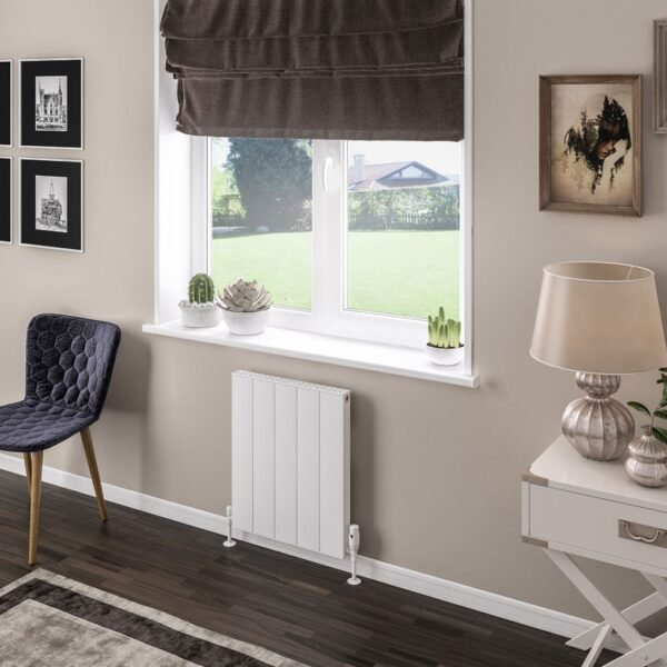 Eastbrook Vesima Aluminium Designer Radiator Matt White