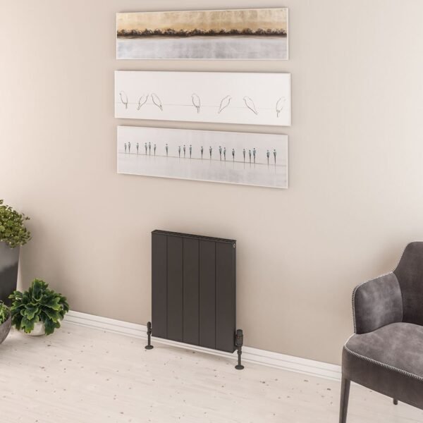 Eastbrook Vesima Aluminium Designer Radiator Matt Anthracite