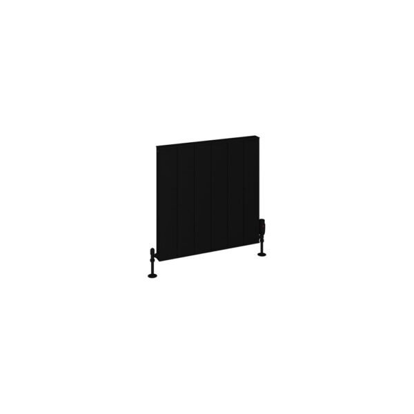 Eastbrook Vesima Aluminium Designer Radiator Matt Black - Image 4