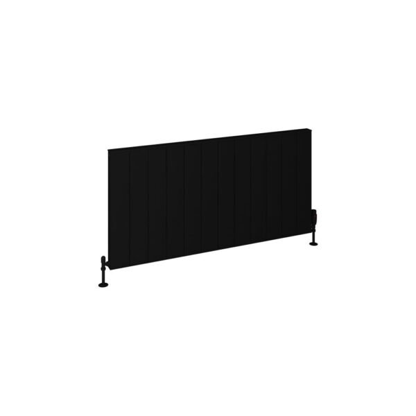 Eastbrook Vesima Aluminium Designer Radiator Matt Black - Image 7