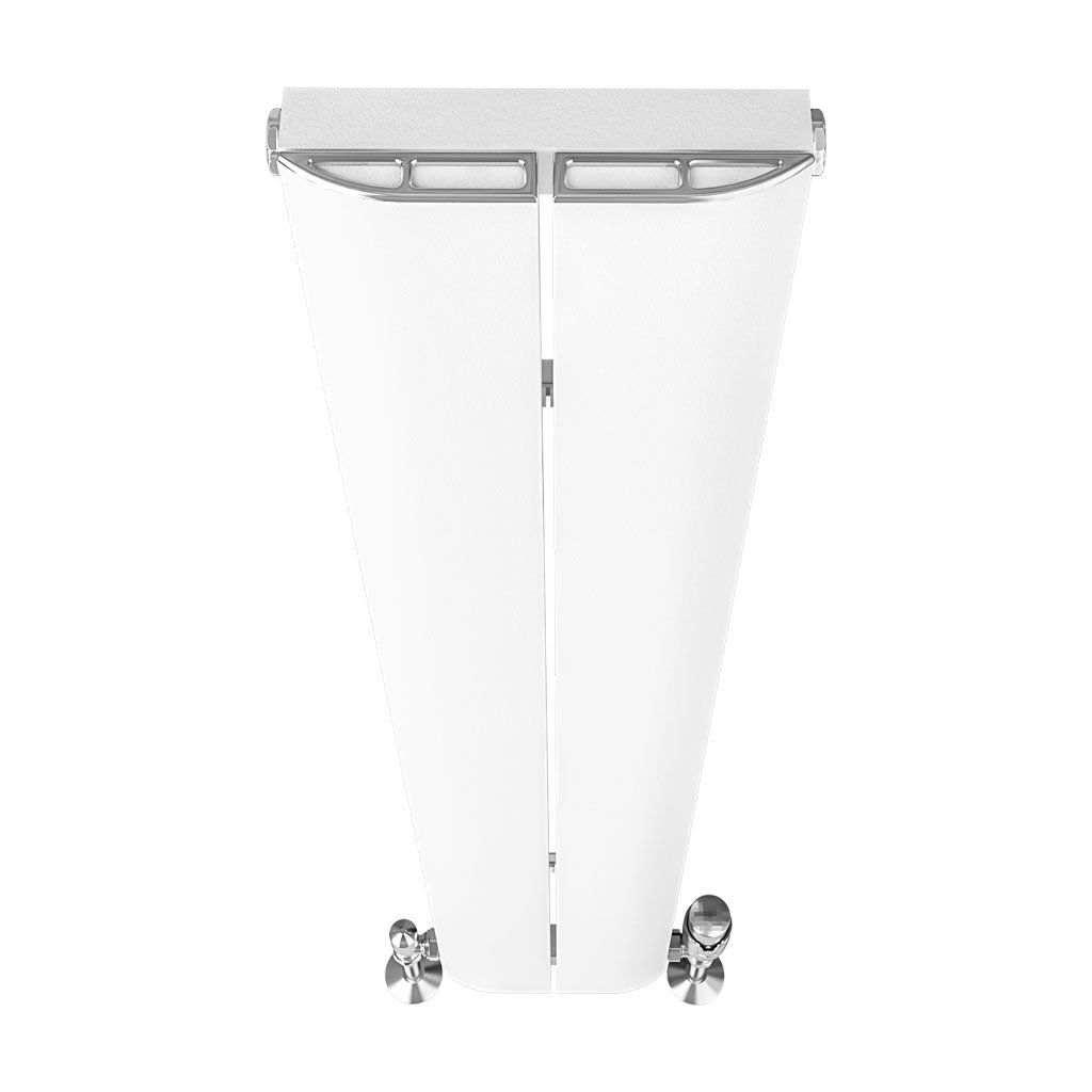 Eastbrook Berlini Cover Cap Set 185mm Wide Chrome