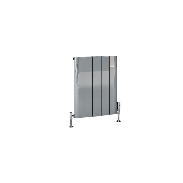Eastbrook Peretti Aluminium Designer Radiator Polished Aluminium - Image 5