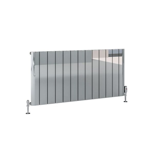 Eastbrook Peretti Aluminium Designer Radiator Polished Aluminium - Image 9