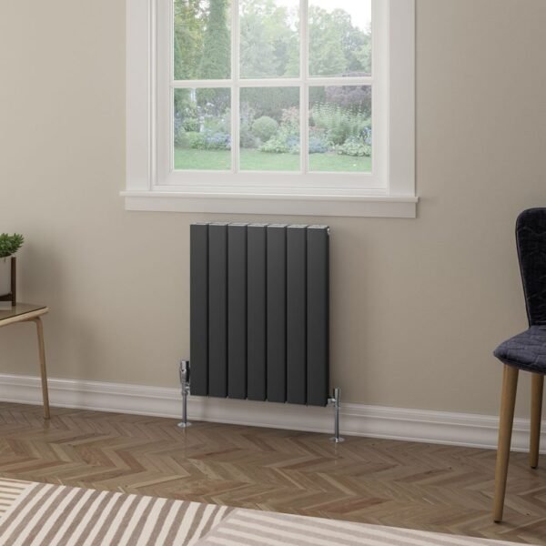 Eastbrook Hadleigh Aluminium Designer Radiator Matt Anthracite