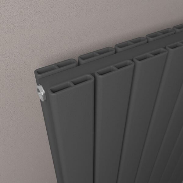 Eastbrook Hadleigh Aluminium Designer Radiator Matt Anthracite - Image 18