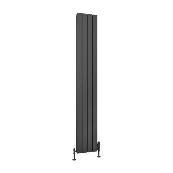 Eastbrook Hadleigh Aluminium Designer Radiator Matt Anthracite - Image 14